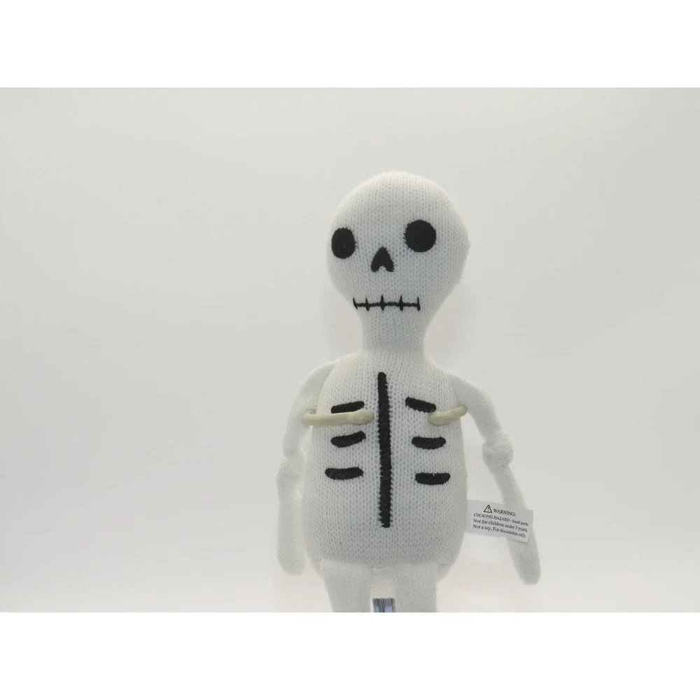 KNIT SKELETON Target HYDE & EEK Halloween Decor Beanie Sitabout 12